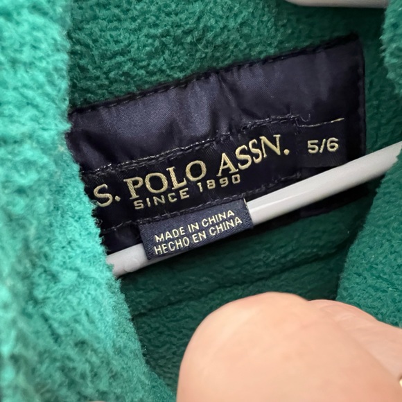 Polo winter coat witty hood size 5/6 - Picture 3 of 3